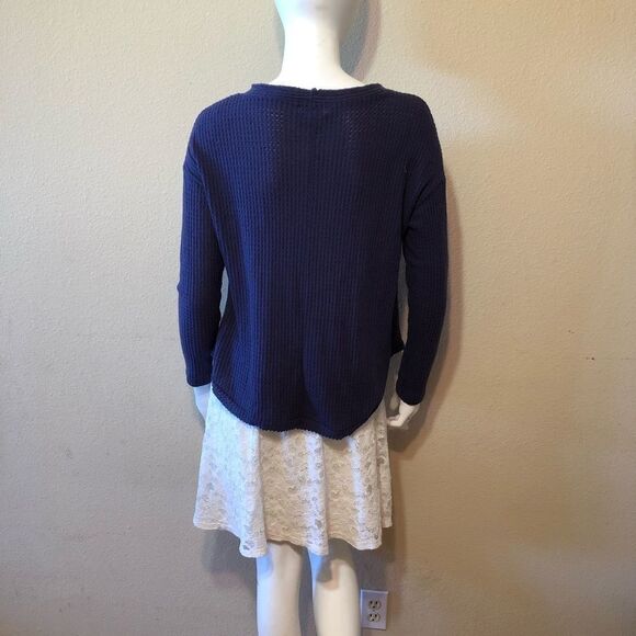 Socialite Thermal Button Front Shirt Sz XS - Picture 4 of 8